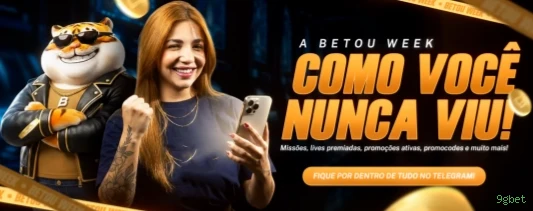 Canal oficial da 9gbet no Telegram