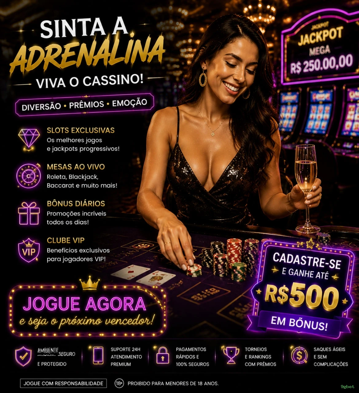 Ganhe prêmios incríveis na 9gbet